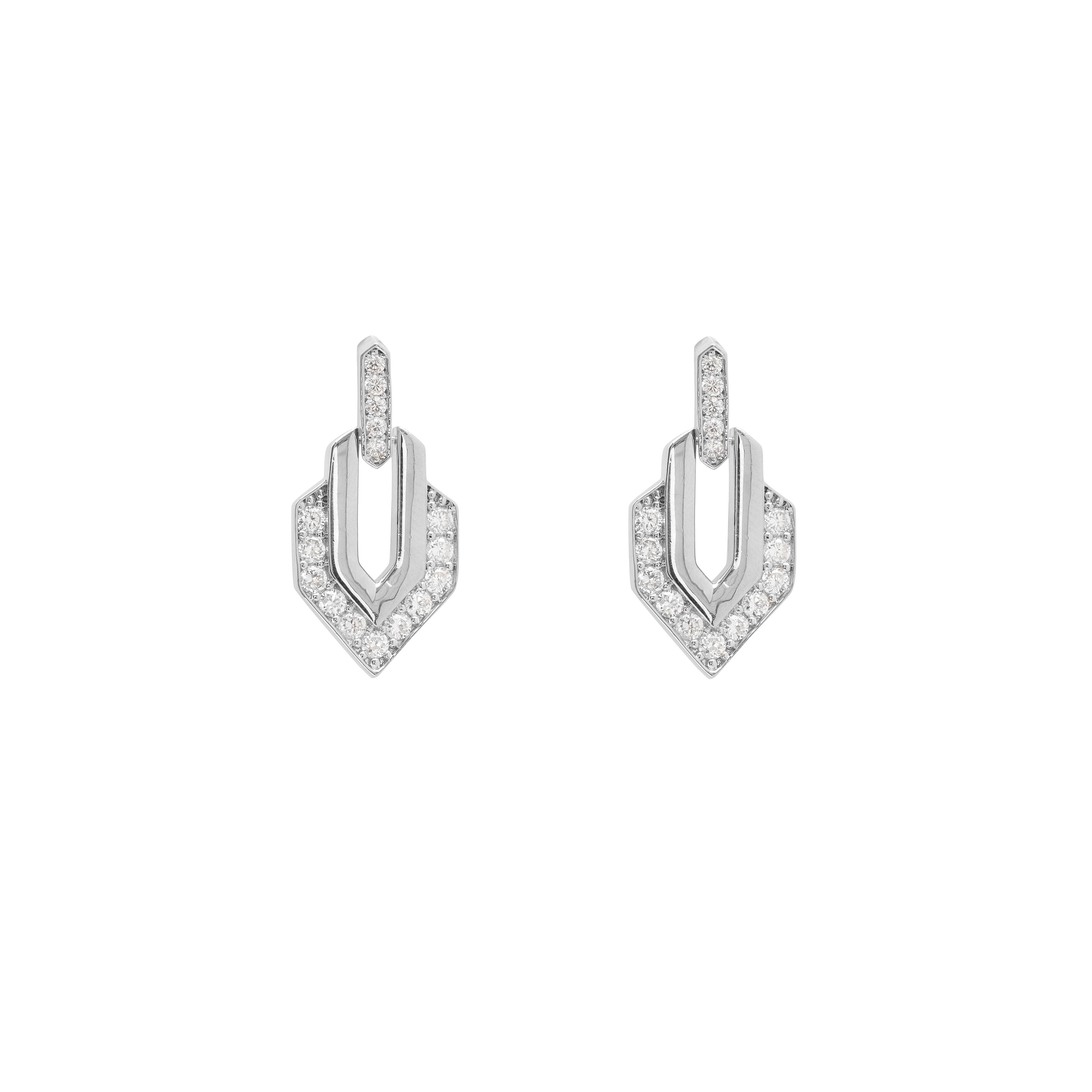 Celyn art deco drop earrings