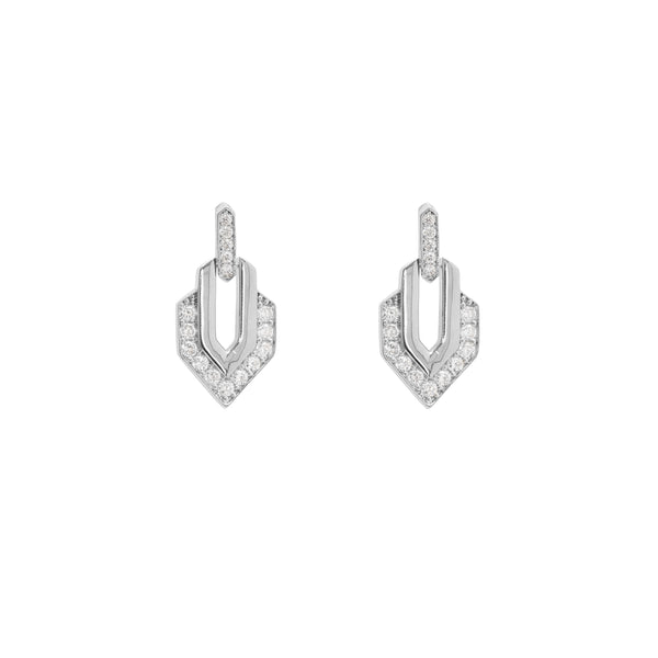 Celyn art deco drop earrings