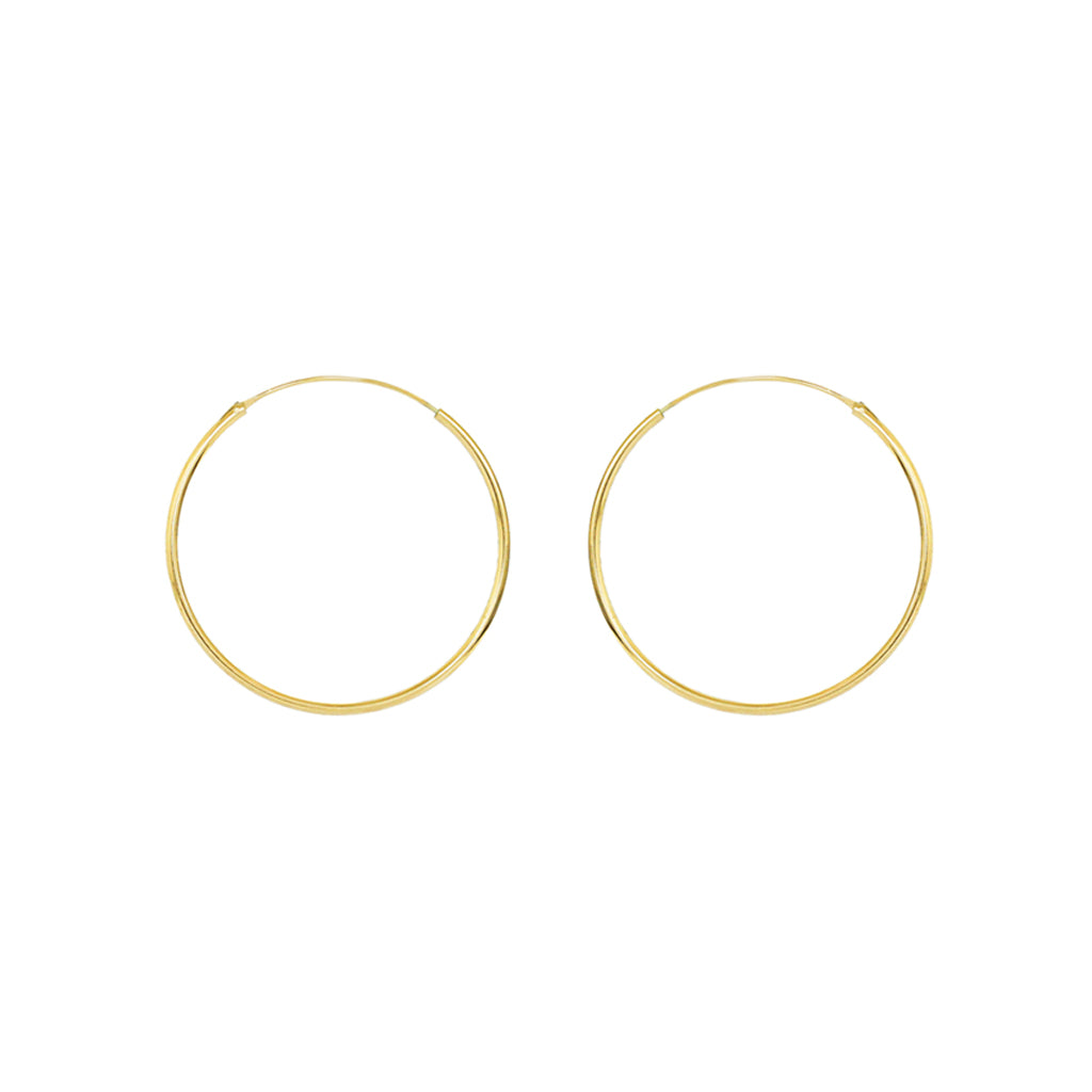 Hoops gold filled 3.5 cm