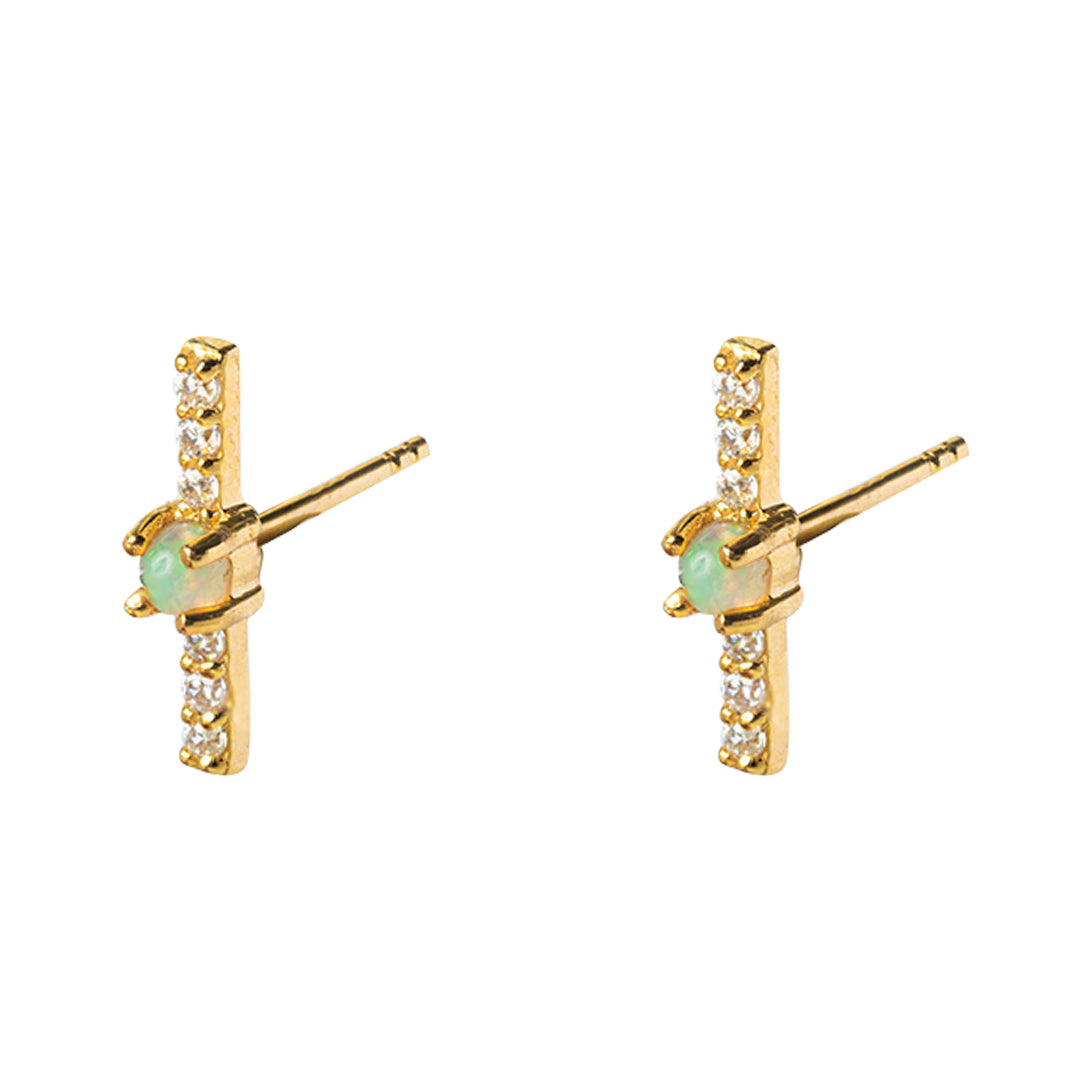 Lula opal studs