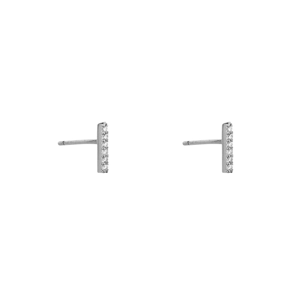 Tilly crystal bar studs