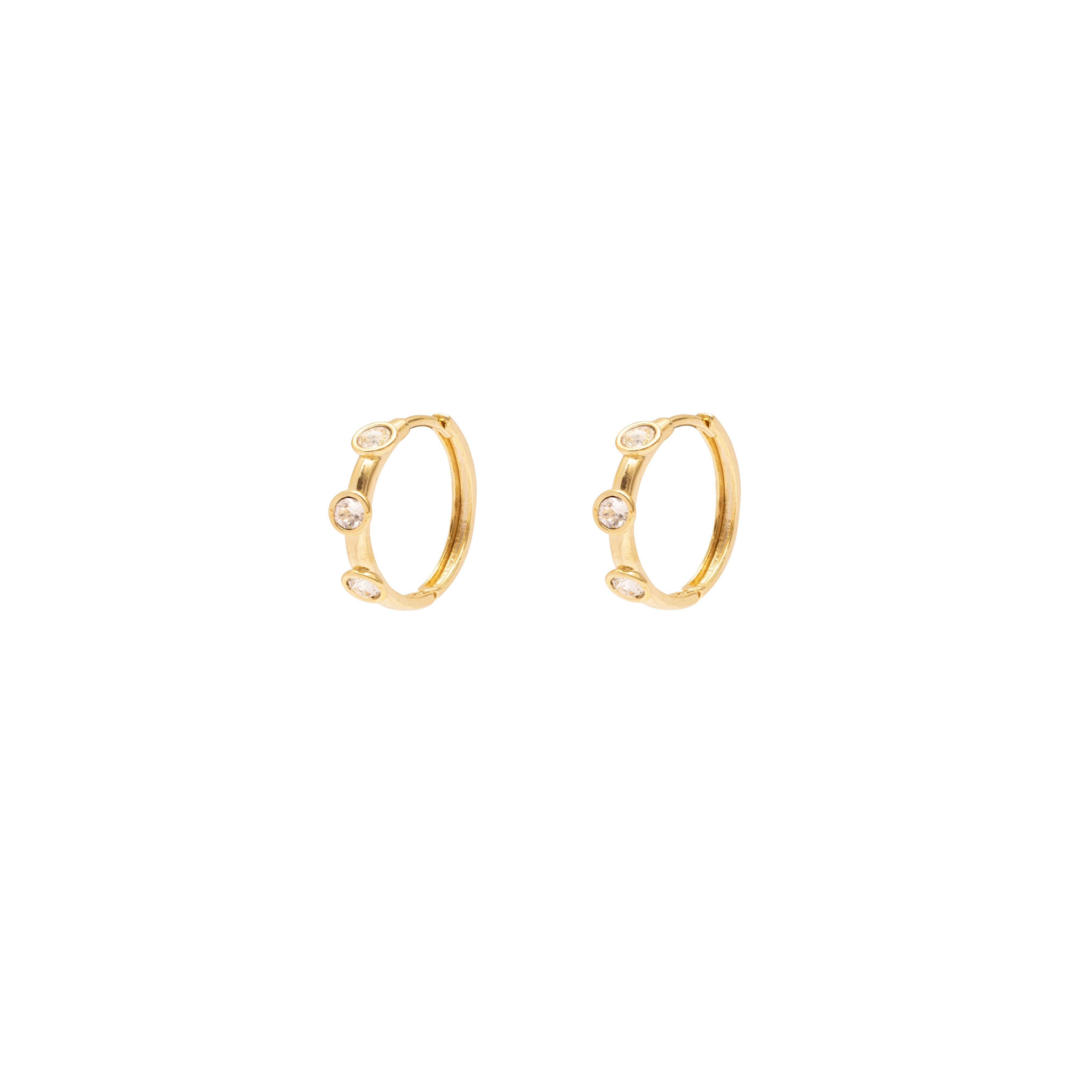 Kasa crystal hoops